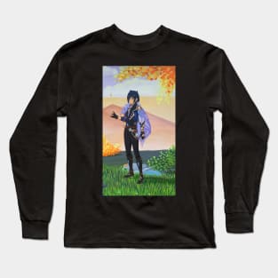 Kaeya Flipping Coin Long Sleeve T-Shirt